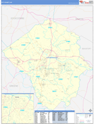 Pitt County, NC Digital Map Basic Style