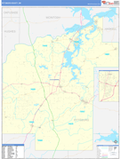 Pittsburg County, OK Digital Map Basic Style
