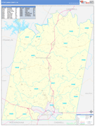 Pittsylvania County, VA Digital Map Basic Style
