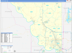 Platte County, MO Digital Map Basic Style