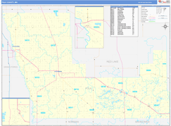 Polk County, MN Digital Map Basic Style