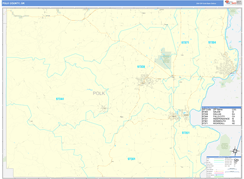 Polk County, OR Digital Map Basic Style