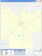 Pontotoc County, OK Digital Map Basic Style