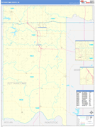 Pottawatomie County, OK Digital Map Basic Style