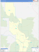 Powell County, MT Digital Map Basic Style