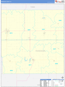 Poweshiek County, IA Digital Map Basic Style