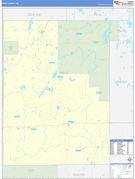Price County, WI Digital Map Basic Style