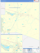 Pueblo County, CO Digital Map Basic Style