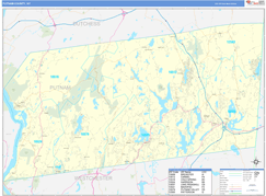 Putnam County, NY Digital Map Basic Style