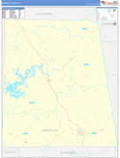 Randolph County, AL Digital Map Basic Style