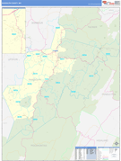 Randolph County, WV Digital Map Basic Style