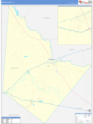 Reeves County, TX Digital Map Basic Style