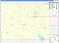 Reno County, KS Digital Map Basic Style