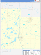 Rice County, MN Digital Map Basic Style