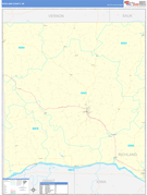 Richland County, WI Digital Map Basic Style