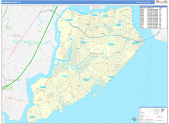 Richmond County, NY Digital Map Basic Style