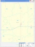 Rock County, MN Digital Map Basic Style