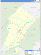 Rockbridge County, VA Digital Map Basic Style