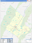 Rockingham County, VA Digital Map Basic Style