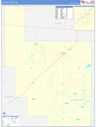 Roosevelt County, NM Digital Map Basic Style