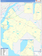 Salem County, NJ Digital Map Basic Style