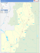 Sanpete County, UT Digital Map Basic Style