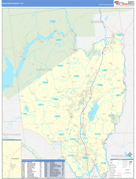 Saratoga County, NY Digital Map Basic Style