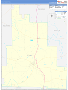 Schley County, GA Digital Map Basic Style