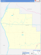 Scott County, IL Digital Map Basic Style