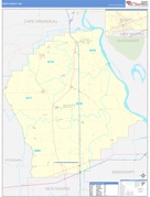 Scott County, MO Digital Map Basic Style