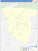 Scott County, TN Digital Map Basic Style