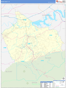 Sevier County, TN Digital Map Basic Style