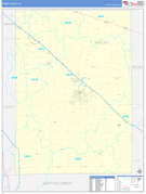 Shelby County, IN Digital Map Basic Style