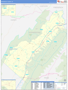 Shenandoah County, VA Digital Map Basic Style