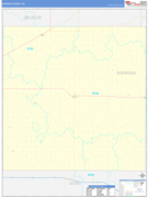 Sheridan County, KS Digital Map Basic Style