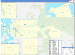 Skagit County, WA Digital Map Basic Style