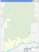 Skamania County, WA Digital Map Basic Style