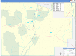 Socorro County, NM Digital Map Basic Style