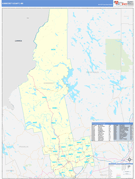 Somerset County, ME Digital Map Basic Style