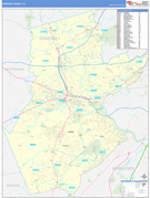 Somerset County, NJ Digital Map Basic Style