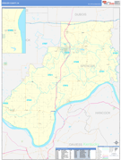 Spencer County, IN Digital Map Basic Style