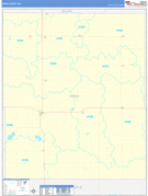 Spink County, SD Digital Map Basic Style