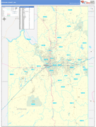 Spokane County, WA Digital Map Basic Style