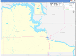 Stanley County, SD Digital Map Basic Style