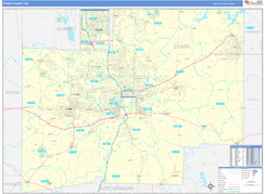 Stark County, OH Digital Map Basic Style