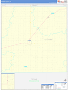 Stevens County, KS Digital Map Basic Style