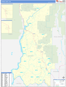 Stevens County, WA Digital Map Basic Style