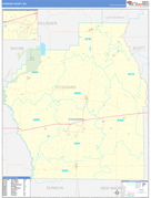 Stoddard County, MO Digital Map Basic Style