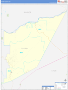 Storey County, NV Digital Map Basic Style