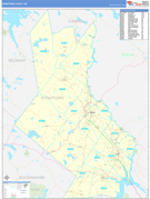 Strafford County, NH Digital Map Basic Style